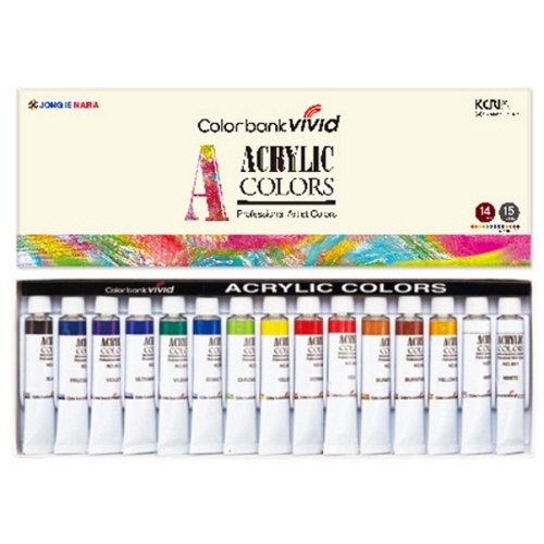 [종이나라] 비비드 아크릴물감 (2종 택1)