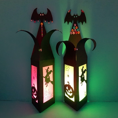 할로윈LED무드등(마녀의 성)만들기4인용/선택-고학년용,저학년용
