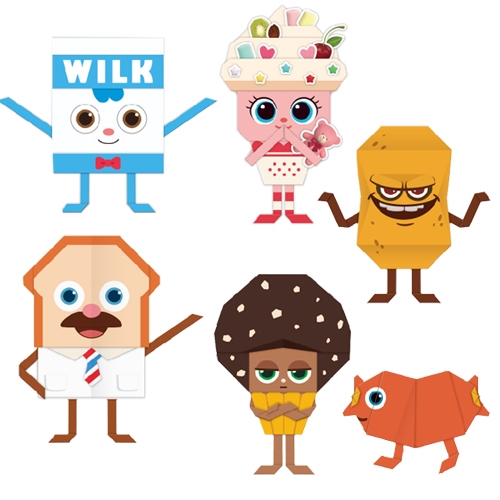 [종이나라] 색종이 브레드이발소 종이접기 17색조 (총150매) 15cm