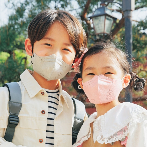 어린이마스크 KF94 두다다쿵 11색 소형 유아