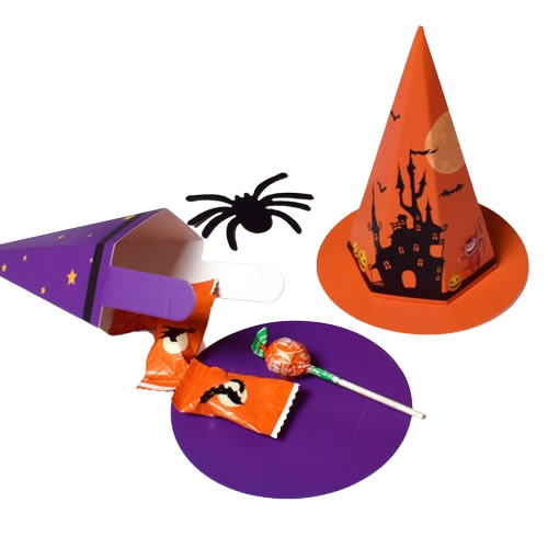 할로윈 고깔 사탕상자