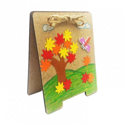 [해피메이크]가을작품전시입간판(택1)/단풍,은행,코스모스