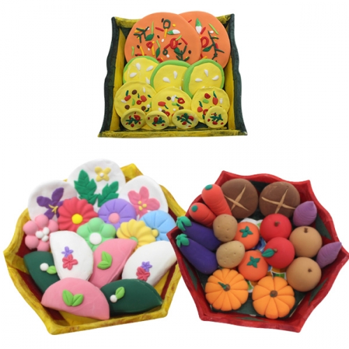 클레이로 음식 만들기_나무 과반