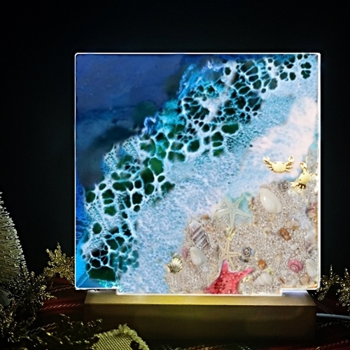 UV레진 아트 나만의 무드등 만들기 국내산 라이트보드 무드등 꾸미기