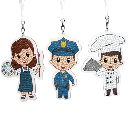 어린이 보석 십자수 직업 만들기 10종 모음 비즈 공예