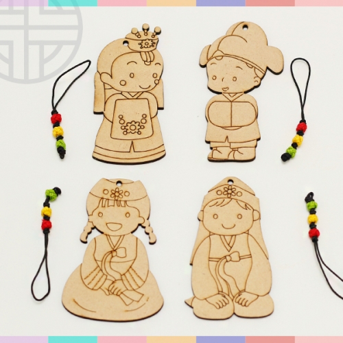 전통의상 팬시우드(2개)