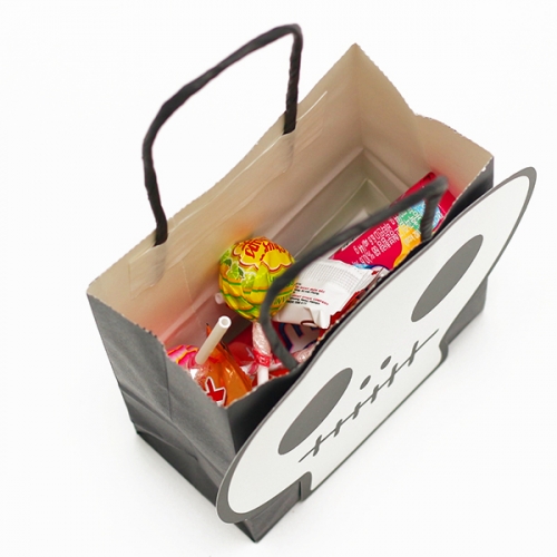 그리기 해골 종이가방