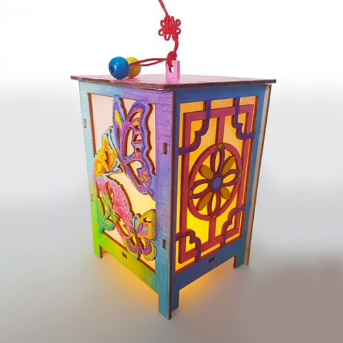 [탑키드] 만들기 나비 전통 투각 무드등