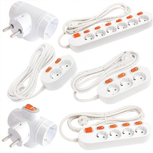 [평화] 멀티탭 접지 개별스위치 (10종 택1)