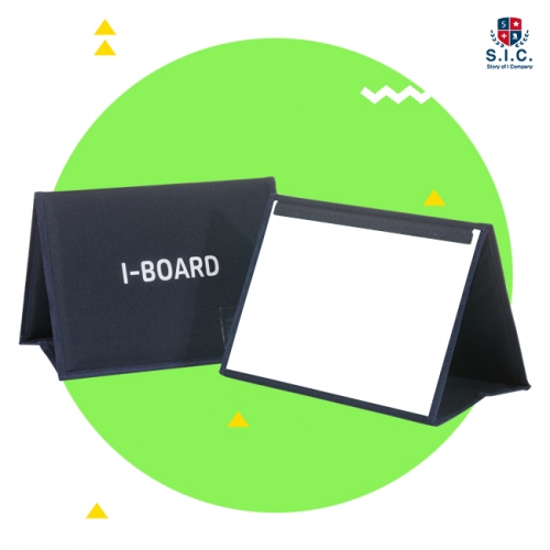 I-BOARD kids Premium (아이보드 키즈 프리미엄) 자석 칼라 보드 칠판 화이트 이젤 삼각대 스탠드 교구