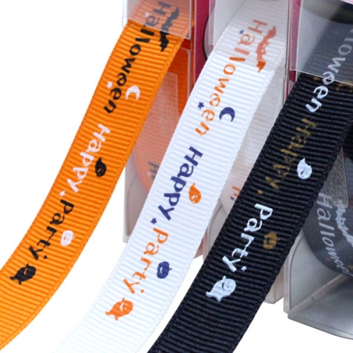 (라라뷰 롤리본) 할로윈 리본 5종_15mm/10yd