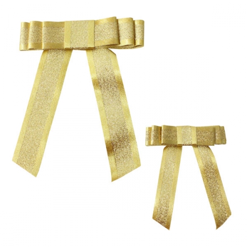 (라라뷰) 메탈릭 접은 리본_5입_15/25mm