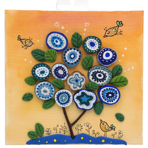 나무 조각 종이 액자 꾸미기