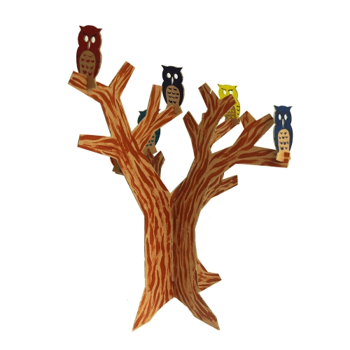 행운 부엉이와 할로윈 나무 꾸미기 (10인용)