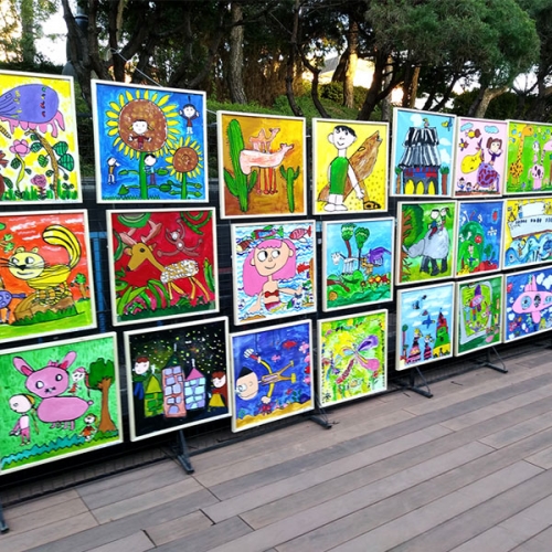 원목프레임 대형 입체 액자(4종 중 택1)