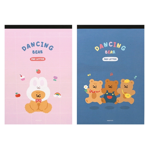 댄싱베어 패드편지지(5000원X2개)