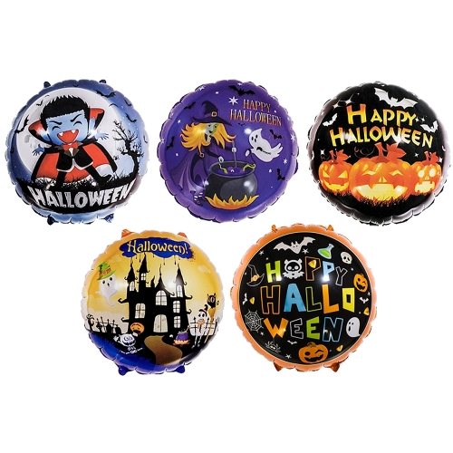 할로윈 은박 파티풍선세트(1000원X10개)