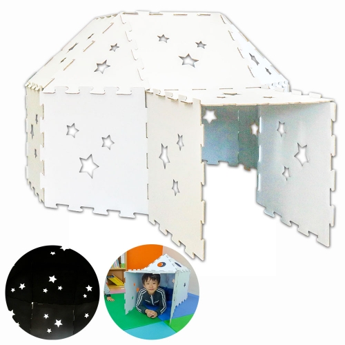 대형종이집 이글루 만들기