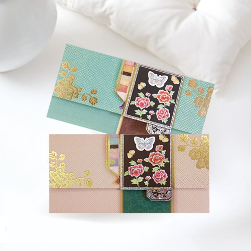 자개전통문양 용돈봉투 돈봉투 현금봉투 축의금봉투 FB1016-1234(4종한세트)