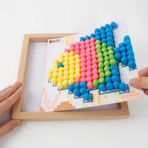 미니플레이콘액자만들기5인용-픽셀아트(6종-선택1)