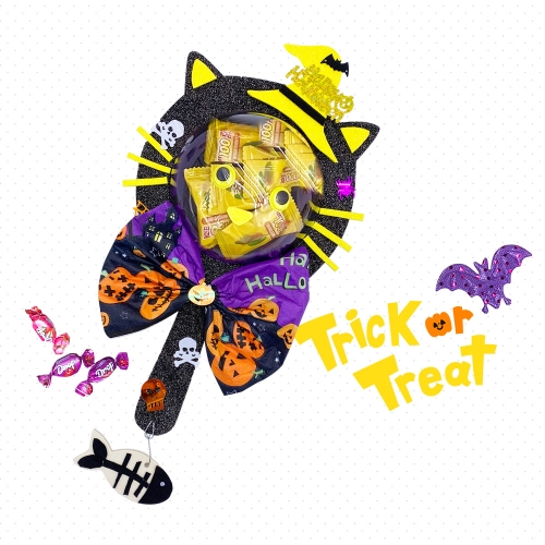 [만꾸] 할로윈 검은고양이 사탕통 만들기