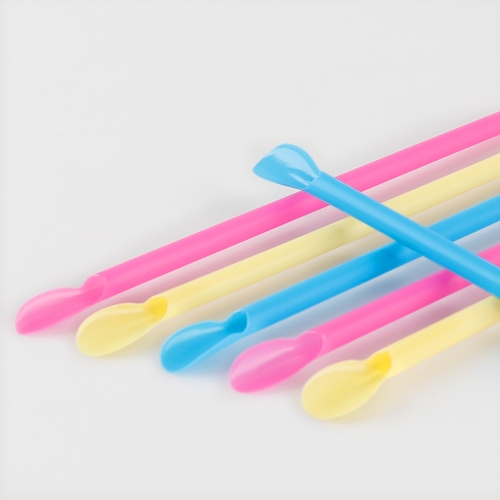 [메이크문구]스푼빨대 6mm 파스텔혼합