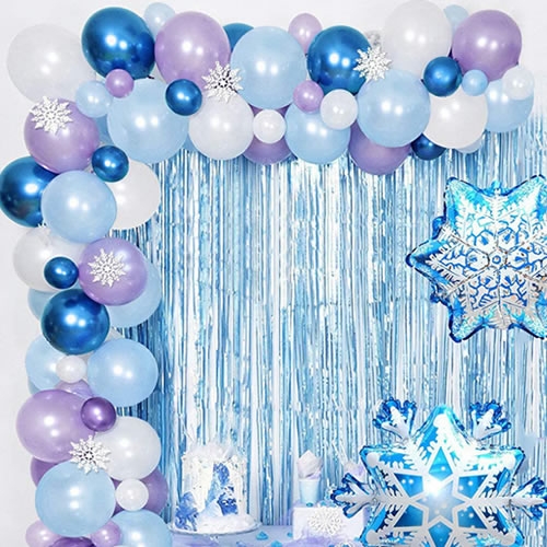 겨울 파티장식 풍선세트