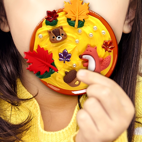 [하하당] 가을 데코덴 손거울