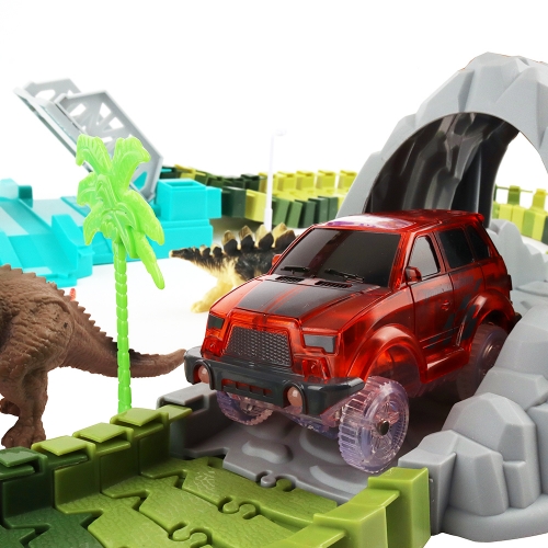 레츠토이 다이노파크 트랙 공룡테마파크 만들기 미니카 레일장난감