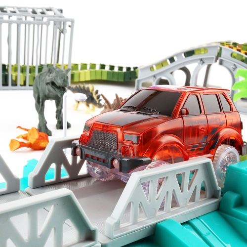 레츠토이 다이노파크 트랙 공룡테마파크 만들기 미니카 레일장난감