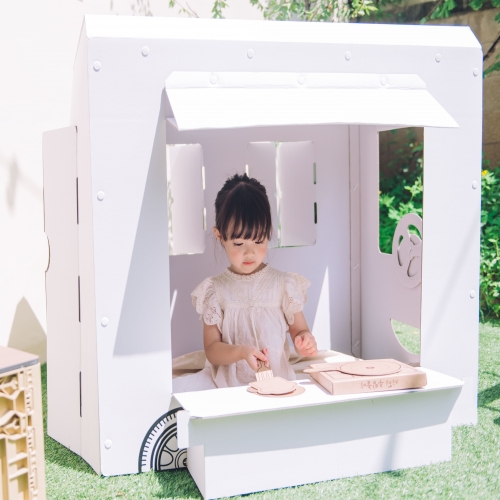 종이푸드트럭 만들기(가게놀이, 캠핑놀이, 소꿉놀이)