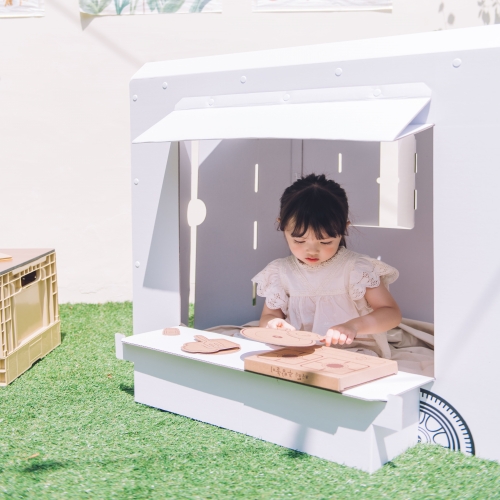 종이푸드트럭 만들기(가게놀이, 캠핑놀이, 소꿉놀이)