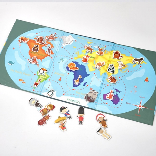 [캐스B]튼튼 자석퍼즐세계지도(2315)