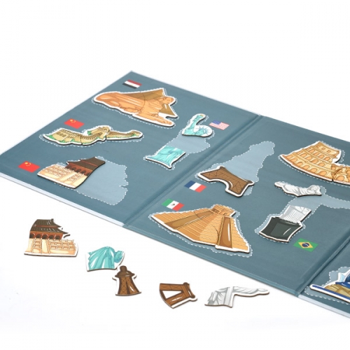 [캐스B]튼튼 자석퍼즐세계랜드마크(2314)