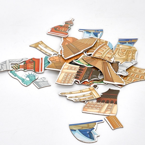 [캐스B]튼튼 자석퍼즐세계랜드마크(2314)