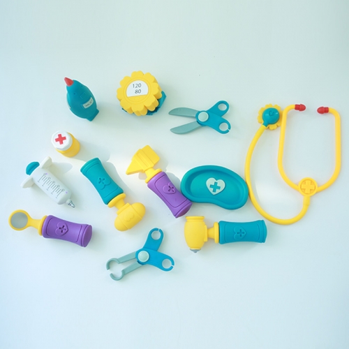 (퍼니소피) 롤플레이 소프트 치과 병원놀이세트 12pcs