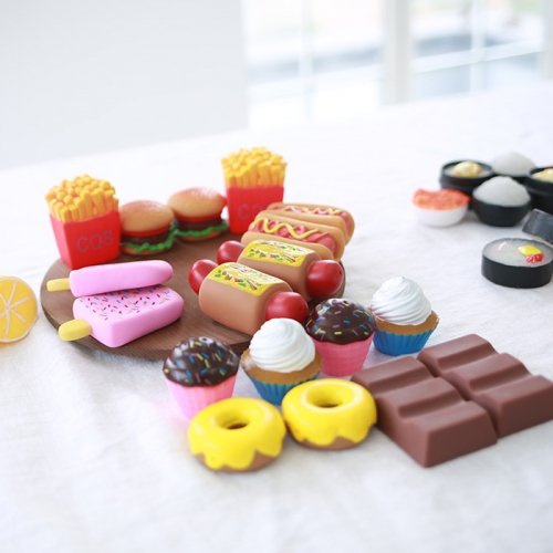 (퍼니소피) 요리조아 소프트 음식모형 30pcs