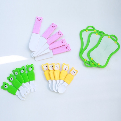 (퍼니소피) 요리조아 소프트 스푼 나이프 18pcs