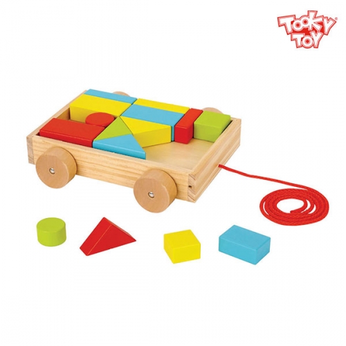 투키토이 미니 블록 과 수레