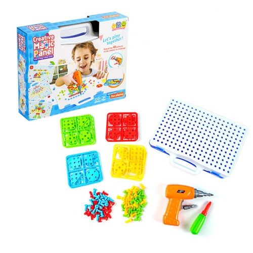 전동 드릴 공구 놀이