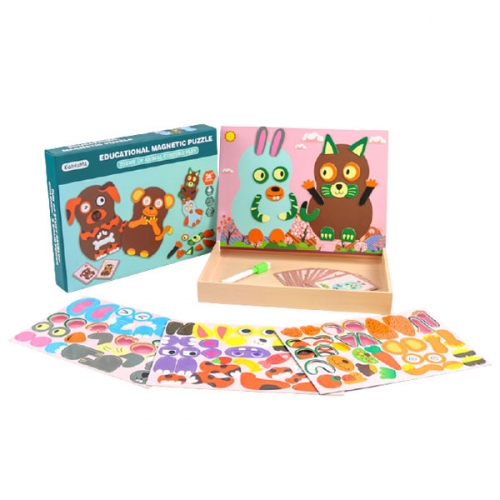 자석 애니멀 퍼즐 놀이