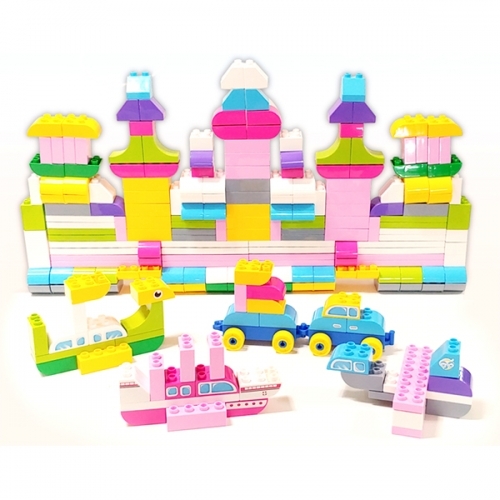 파스텔 레고 블럭 184p (레고 듀플로 호환)