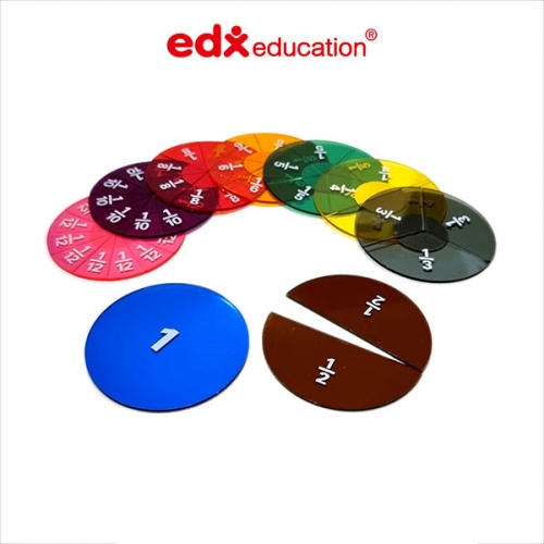 EDX 원형 분수 학습 퍼즐