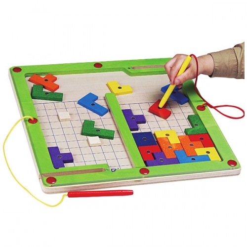 원목 자석 완구 테트리스