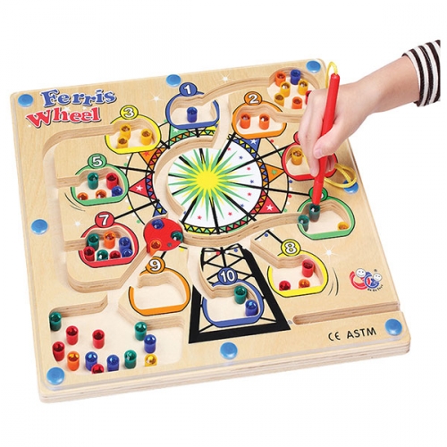 원목 자석 완구 페리스휠