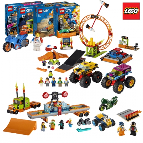 레고 시티 스턴트경기장세트 60295, 60294, 60298, 60255