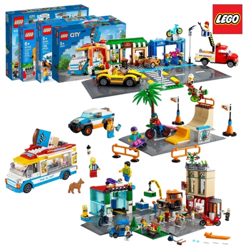 레고 시티 도시구성종합세트 60253, 60292, 60306, 60290