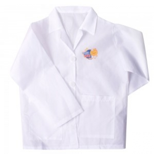 내친구아리 긴팔의사 가운 역할 의상 유니폼-조끼형