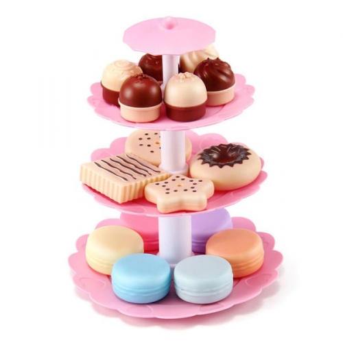 달콤 디저트&아이스크림 타워 플레이세트 (역할놀이 지폐 25장&보관함포함)