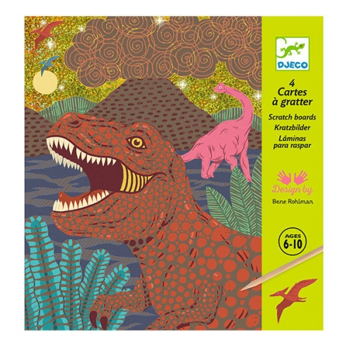 드제코 스트래치 아트 메탈 공룡 (DJ9726)